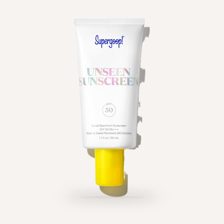 Supergoop! Unseen Sunscreen SPF 50 tube